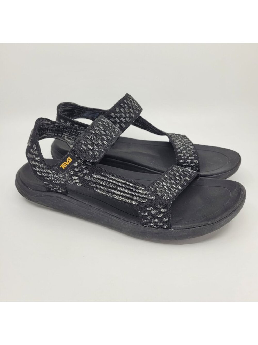 Teva Terra Float 2 Knit Evolve Sport Sandals Women's 10 Stretch Knit Hook Loop